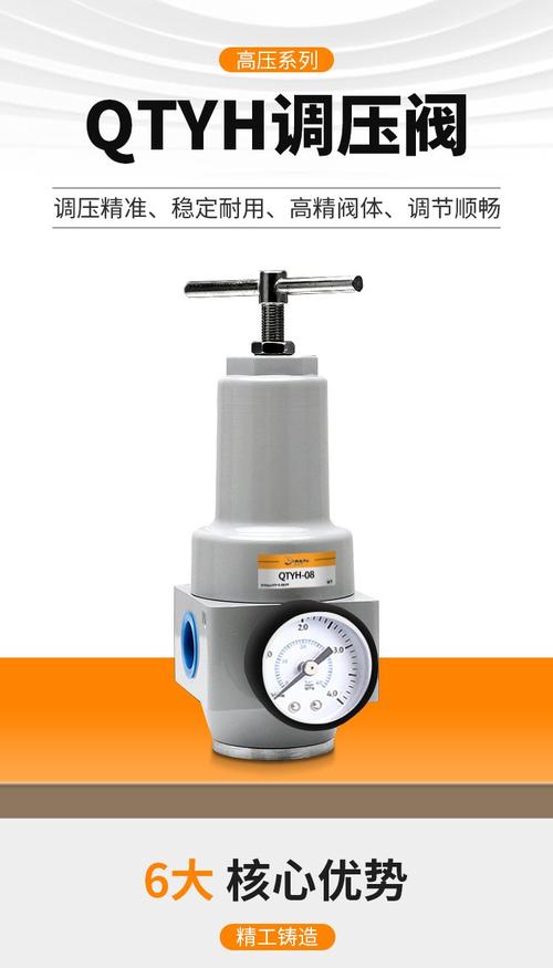 国产精品 斯麦特QTYH调压阀，气动控制的核心利器
